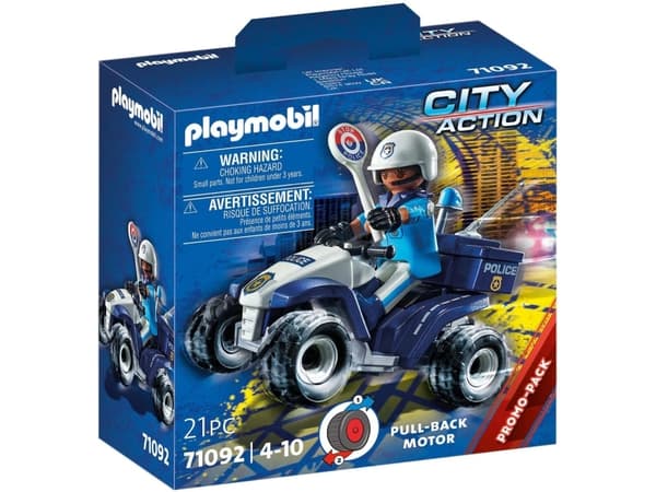 Playmobil City Action 71092, Politi, 4 år, Flerfarget, Plast