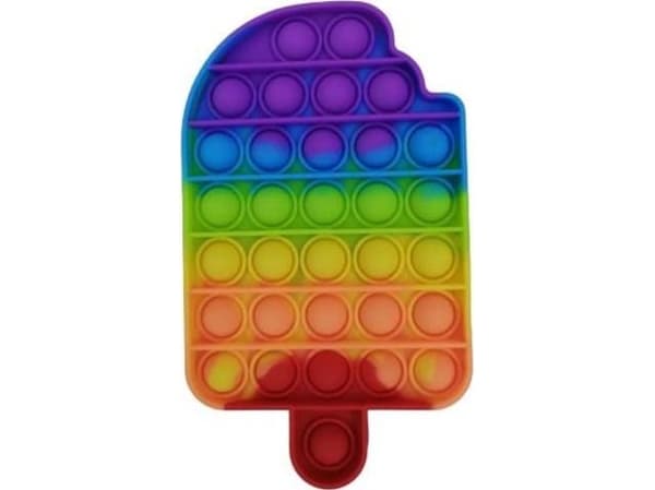 Magic POP SENSORY TOY MAGIC POP IT PUSH BUBBLE ICE RAINBOW standard