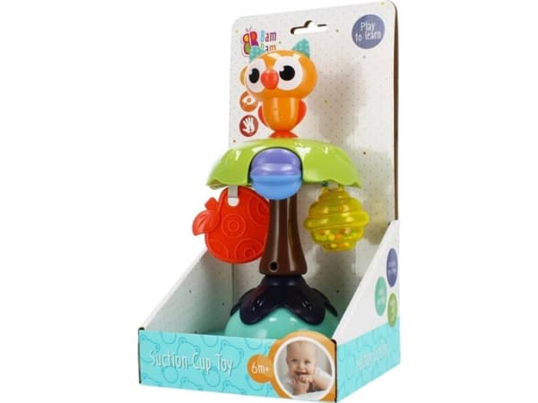 BamBam BAM BAM BAM EDUCATIONAL OWL ON SUCTION CUP 0/24