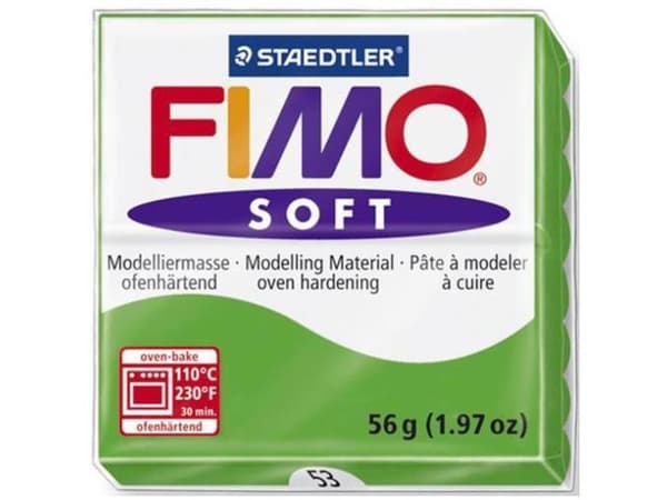 Staedtler FIMO 8020, Modelleringsleire, Grønn, tropical green, 1 farger, 110 °C, 30 min