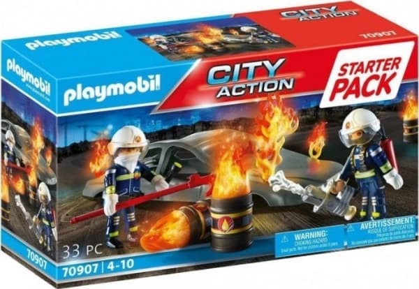 Playmobil City Action 70907, Bil och stad, 4 År, Multifärg, Plast
