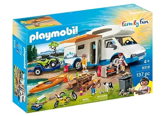 Playmobil Playmobil 9318 - Family Fun, Camping Adventure, od 4 lat