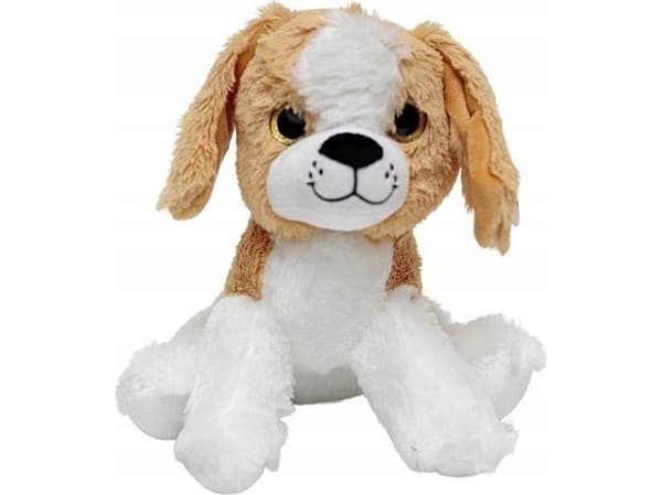 Beppe plysch sittande hund 16cm 13546 BEPPE