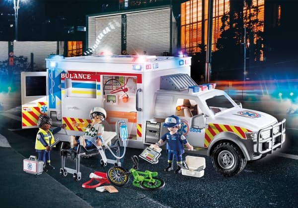 Playmobil City Action 70936, Bil og by, 5 år, Flerfarget, Plast