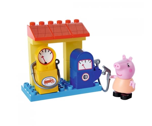 BIG -Bloxx PP Family Car, Bil och garage, Peppa Pig, 1,6 År, Multifärg, Plast