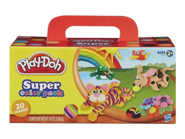 Play-Doh Super Color Pack - Modellera - 1.68 kg - blandade