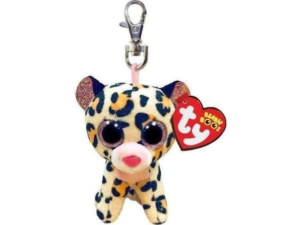 Beanie Boos Livvie - Brun leopard 8,5 cm