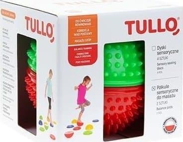 Tullo sensorisk hemisfär röd/grön 2st