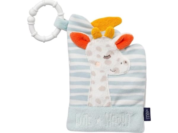 BabyFehn Pedagogisk bok som lyser i mörkret Giraff