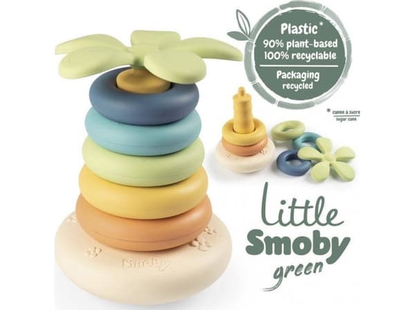 Little Smoby Green Stabeltårn m/ringe