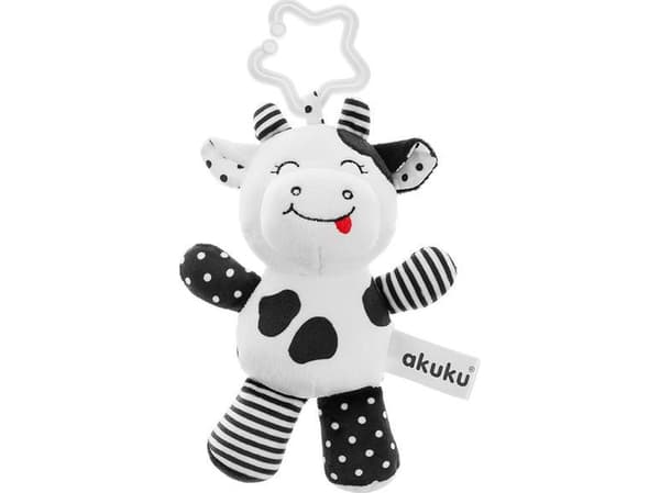 Peekaboo Plysj Toy Cow Anheng