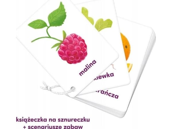 Bright Junior Media CzuCzu Picture cards on a string Fruit and vegetables