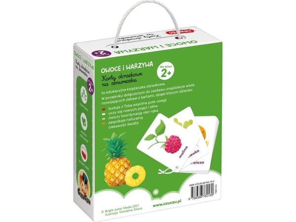 Bright Junior Media CzuCzu Picture cards on a string Fruit and vegetables