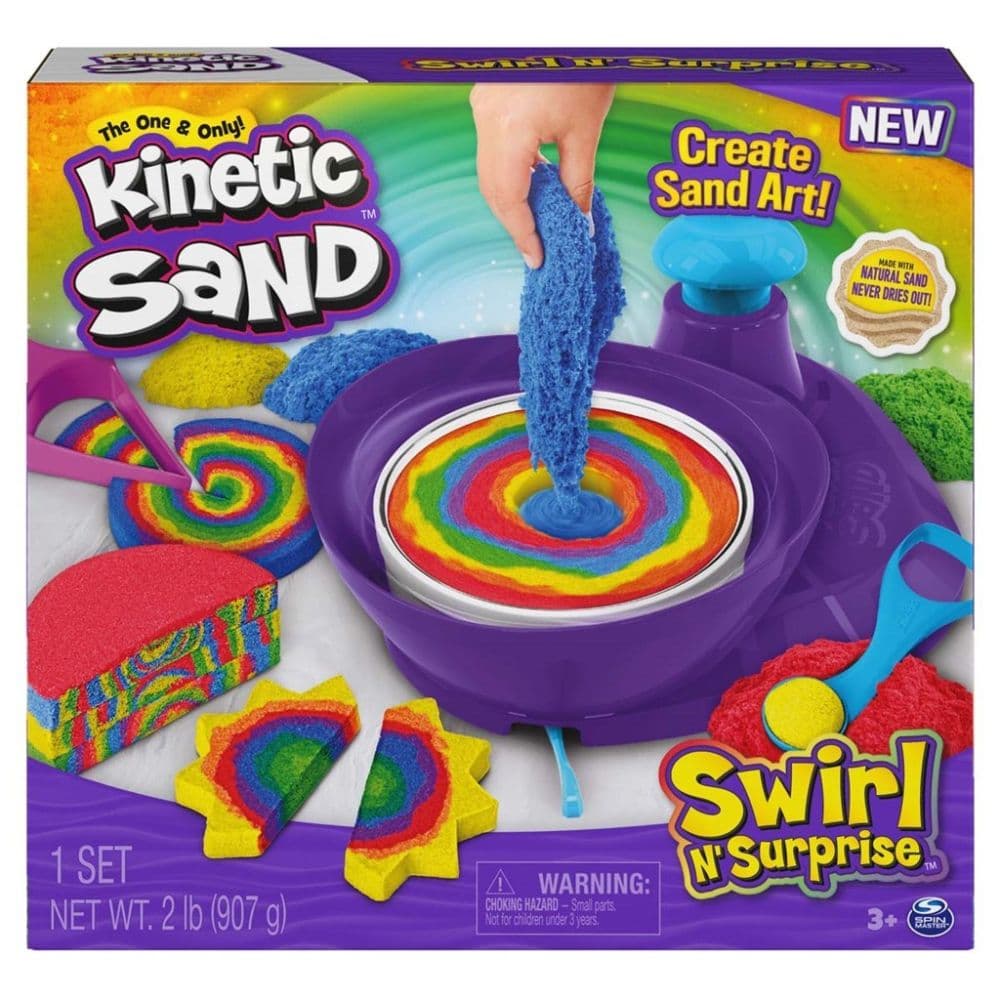 Swirl N' Leksand Kinetic Sand