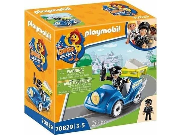 Playmobil Duck On Call 70829, Polis, 3 År, Multifärg, Plast