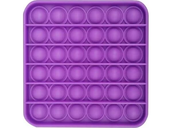 Magic POP PELI SENSORY TOY POP IT PUSH BUBBLE SQUARE PURPLE standardi