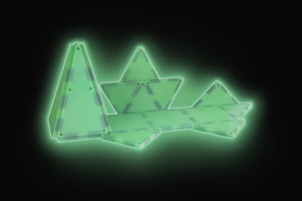 MAGNA-TILES Magnetisk og lys konstruktør, 16 det.