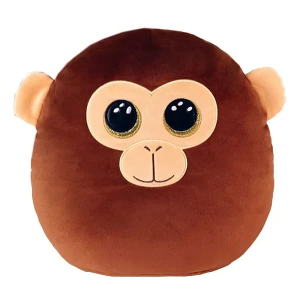 TY Squish-a-Boos DUNSTON monkey pillow mascot 22cm 39241