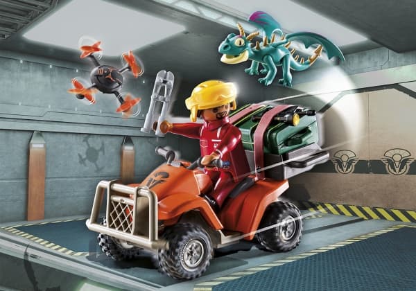 Playmobil Dragons 71085, Action/äventyr, 3 År, Multifärg