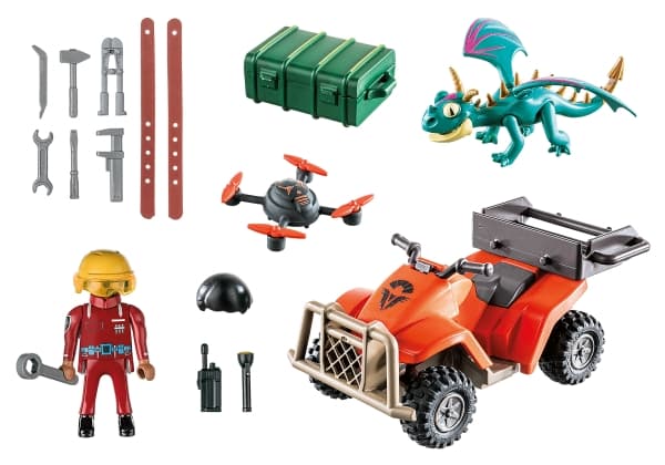 Playmobil Dragons 71085, Action/äventyr, 3 År, Multifärg