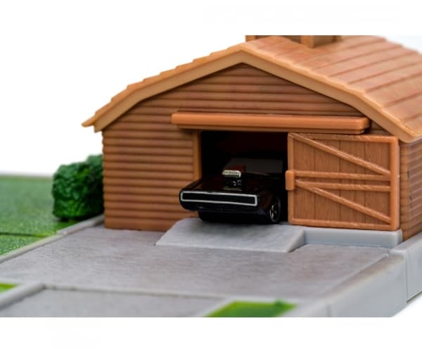 Jada Toys F&F Nano Dom''s House Display Diorama, Samlerstatue, Film og TV-serier