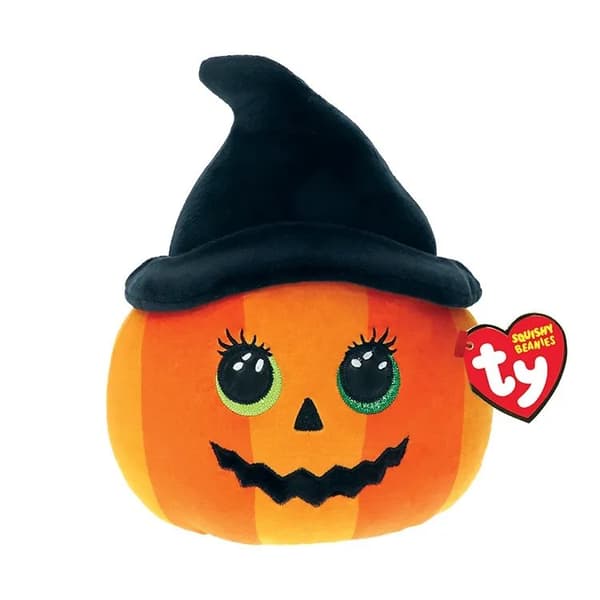 TY Squish-a-Boss Ramona gresskar i hatt 22 cm