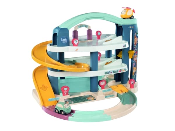 Smoby Liten Maxi Garage Bil Vroom Planet (140203)