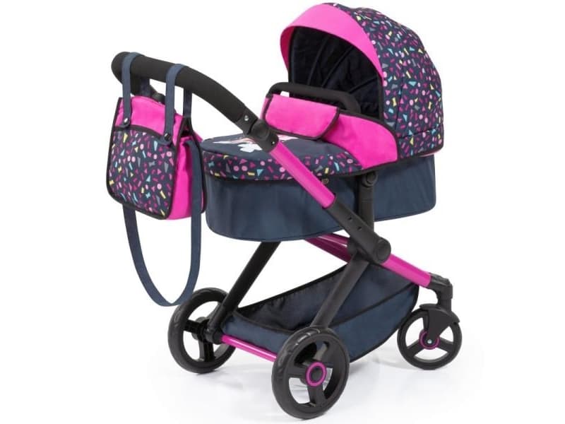 Bayer Design 17058AA Poppenwagen XEO, verstelbaar duwstang, transformeerbaar als jogger, zwenkbare wielen, tas Bayer Design 17058AA Poppenwagen XEO, verstelbaar duwstang, transformeerbaar als jogger, zwenkbare wielen, tas