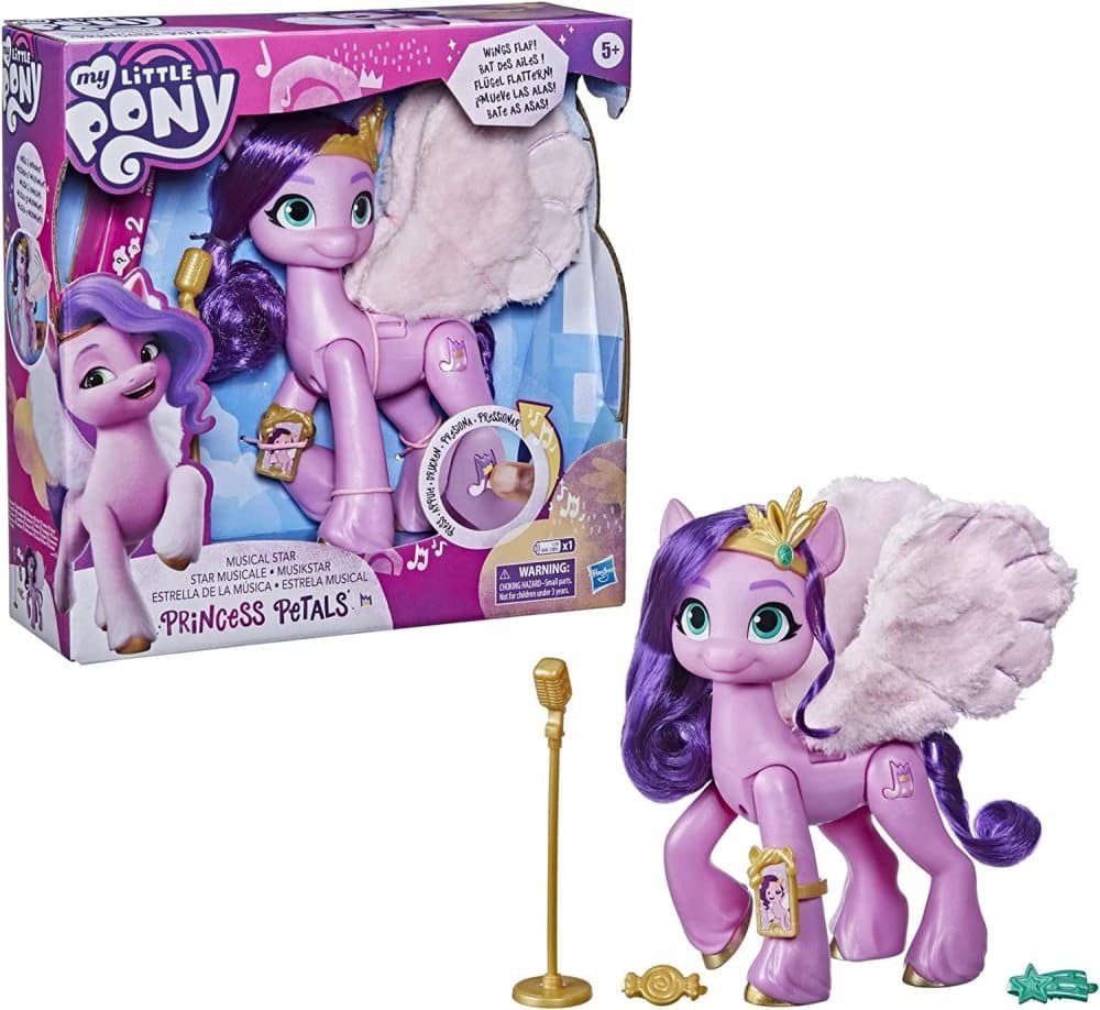 My Little Pony: Filmens popstjärna Princess Petals 15 CM spelar musik