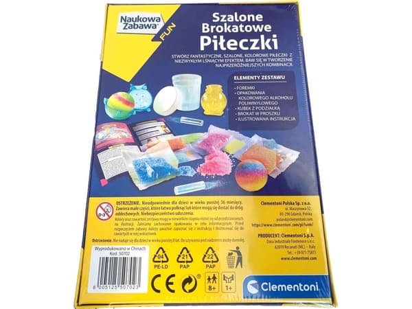 Clementoni Crazy glitter pallot