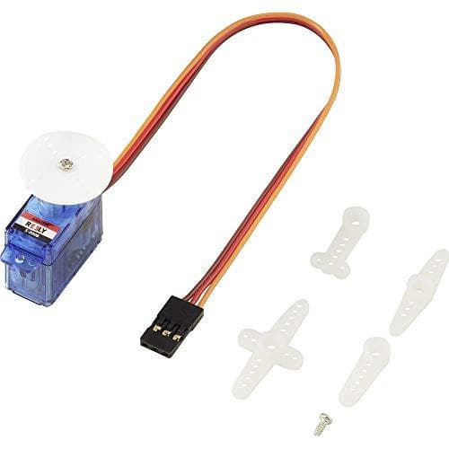 Reely Mini Servo Analog Servo Gear Materiale: Plast Connector System: JR