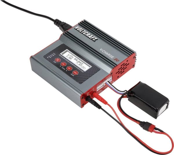 VOLTCRAFT V-Charge 50 Monikäyttöinen mallilaturi 12 V, 230 V 7 A
