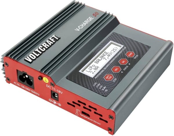 VOLTCRAFT V-Charge 50 Monikäyttöinen mallilaturi 12 V, 230 V 7 A