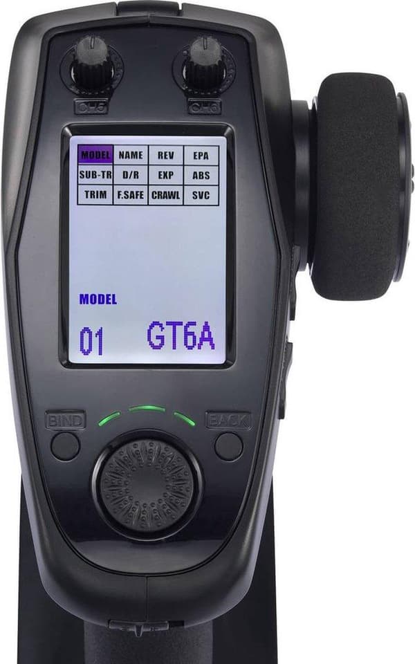 Reely GT6 EVO RC pistolsändare 2,4 GHz Antal kanaler: 6 Inkl. mottagare