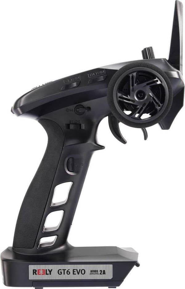 Reely GT6 EVO RC pistolsändare 2,4 GHz Antal kanaler: 6 Inkl. mottagare