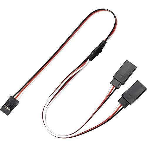 Reely Servo Y-kabel [2X Futaba han - 1x JR hun] 30,00 cm 0,14 mm²