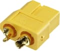 Miniatyrbillede 2 af 4: Reely 1399713 Batteripakke bus XT60 Forgyldt 20 stk.