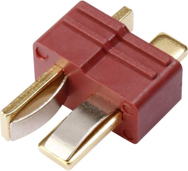 Reely 1399716 Batteripakkestik T-stiksystem Forgyldt 20 stk.