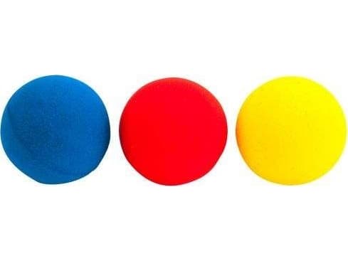 Tupiko Baller, svampkuler 70 mm - 3 stk for universum barn
