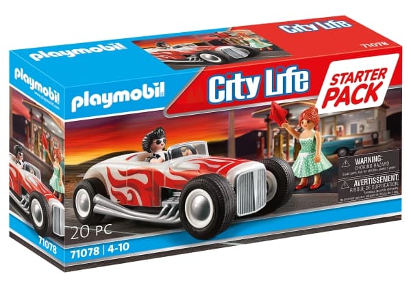 Playmobil City Life 71078, Bil og by, 4 år, Flerfarget