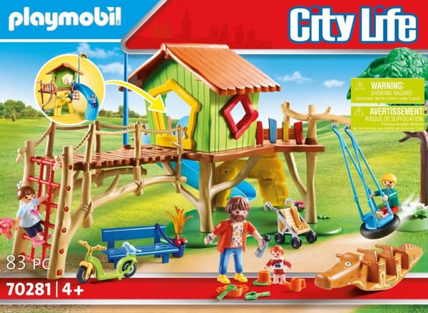 PLAYMOBIL City Life Adventure Legeplads - 70281