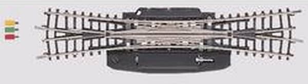 8560 Z Märklin miniklubskinner engelske spidser, Dobbelt 112,8 mm 13 ° 323 mm 1 stk.