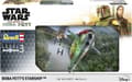 Miniatyrbild 5 av 9: 1:88 Revell 06785 Star Wars - Boba Fetts Starship Plastkit
