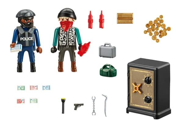 PLAYMOBIL Starter Pack City Action Safe Cracker - 70908