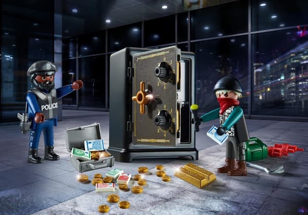 PLAYMOBIL Starter Pack City Action Safe Cracker - 70908