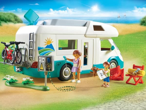 PLAYMOBIL Family Fun Mobile home med familie - 70088