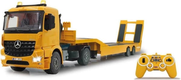 Jamara Transporter Rc Mercedes-benz Actros 2,4 Ghz Keltainen 1:20