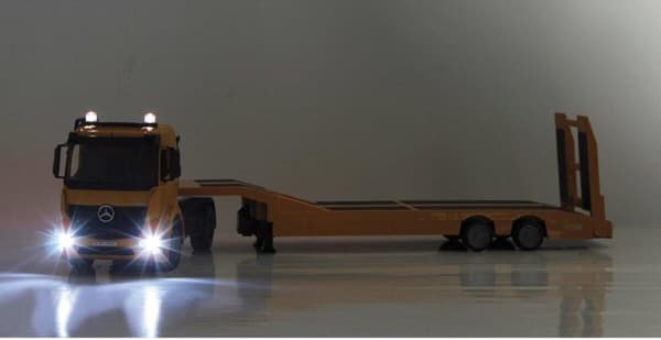 Jamara Transporter Rc Mercedes-benz Actros 2,4 Ghz Keltainen 1:20
