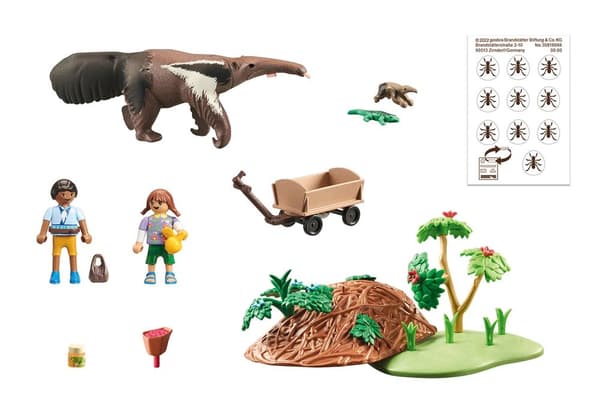 PLAYMOBIL Wiltopia myrsloksvård - 71012