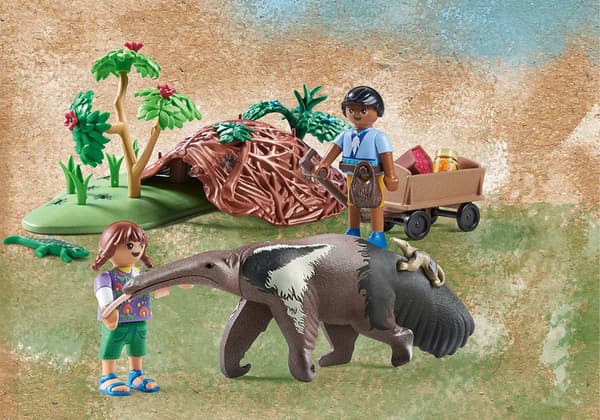 PLAYMOBIL Wiltopia myrsloksvård - 71012